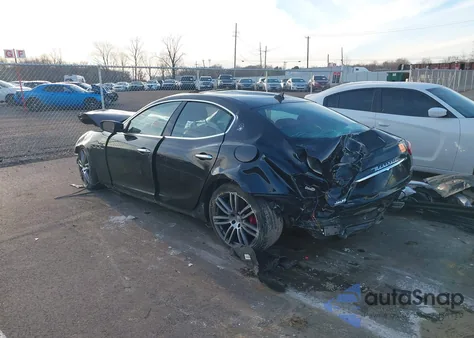 2017 Maserati Ghibli S Q4 z USA, uszkodzony, nr VIN ZAM57RTL0H1221563